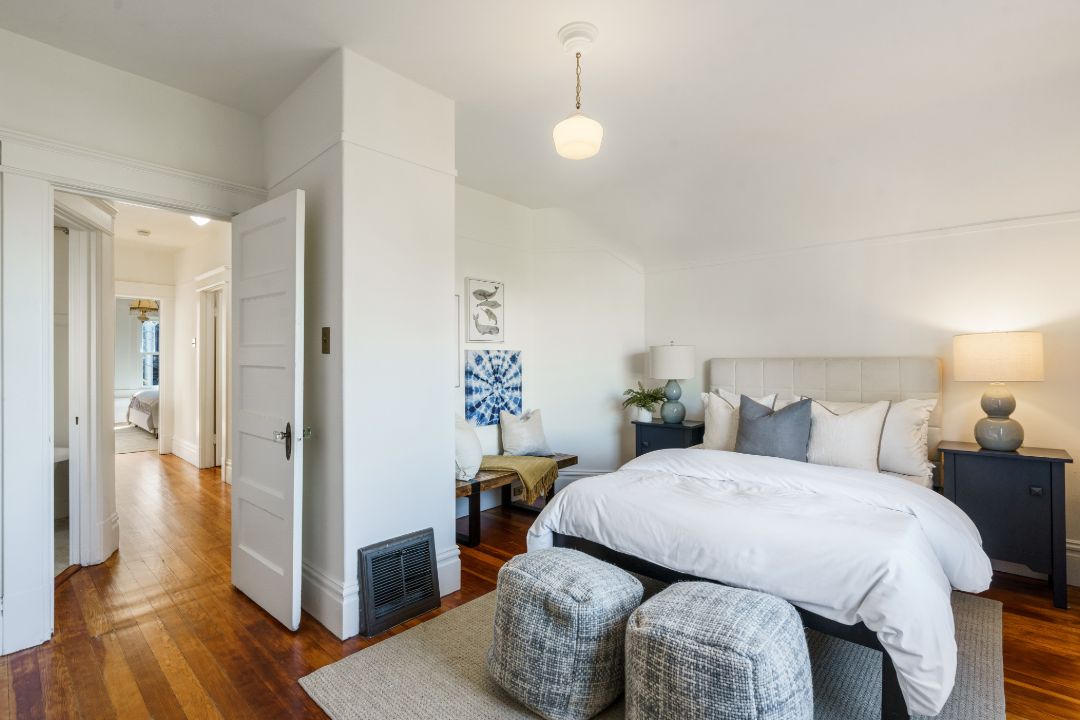 Cole Valley San Francisco Victorian Bedroom II