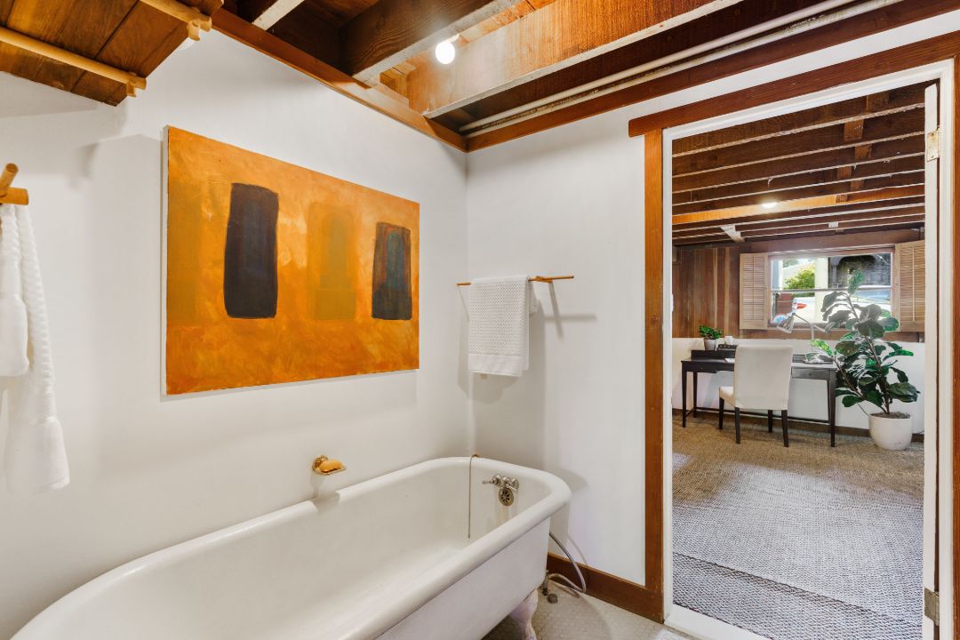 Cole Valley San Francisco Victorian Bathroom