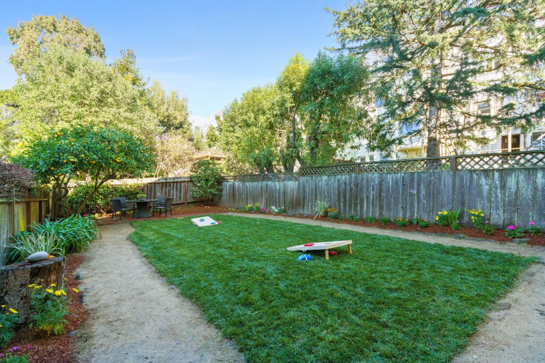 Cole Valley San Francisco Victorian Yard I