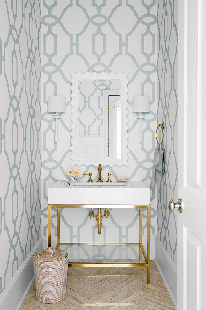 Design Inspiration So You Can Love Where You Live Calico Powder Room