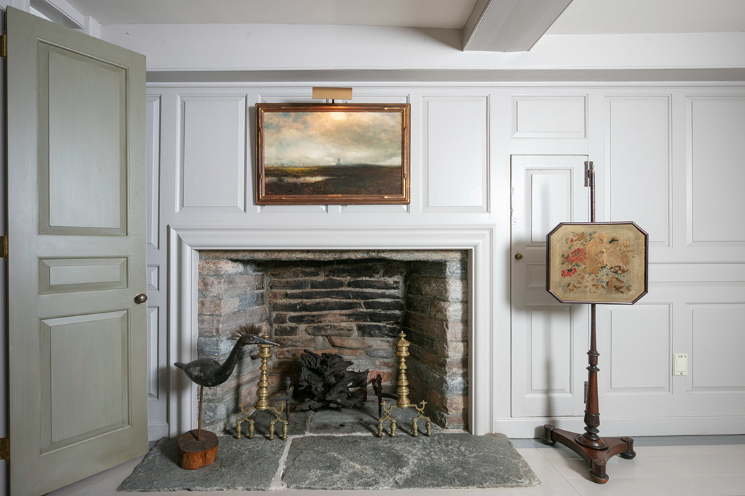 Gracious 11 Acre Estate In Lyme Ct Seeks 3 75m Old Fireplace