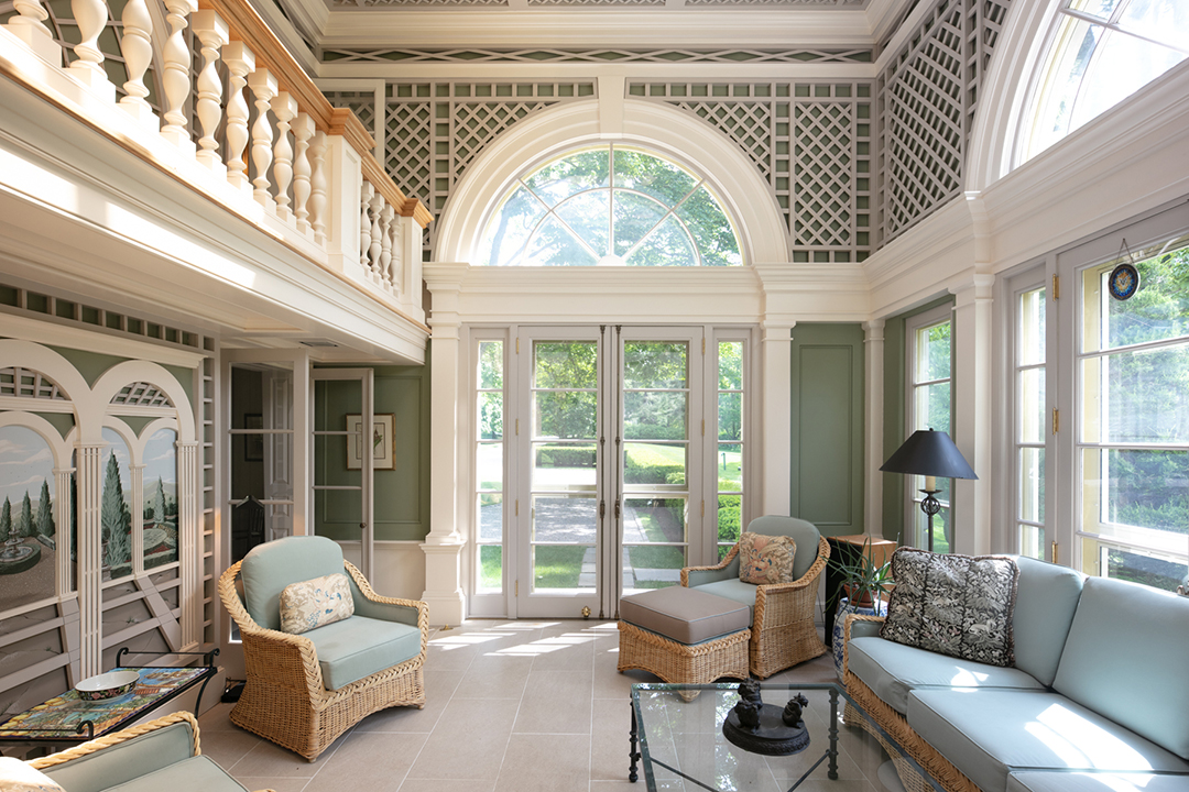 Gracious 11 Acre Estate In Lyme Ct Seeks 3 75m Sunroom B
