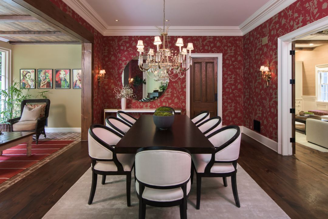 Michelle Pfeiffer Former Pacific Palisades Home Dining