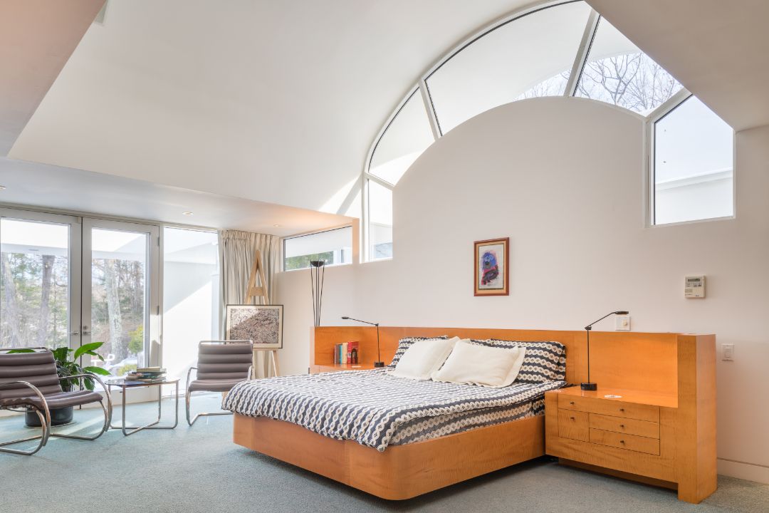 Moma Curator Pound Ridge Home Master Bedroom