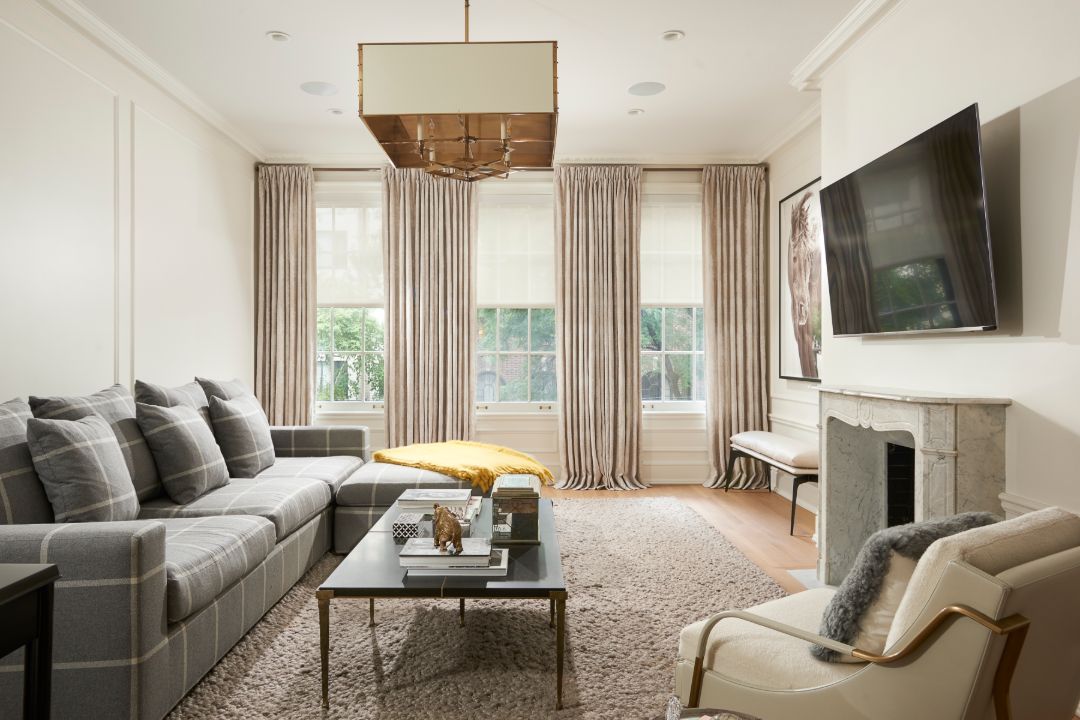 Nate Berkus Chicago Penthouse TV Room