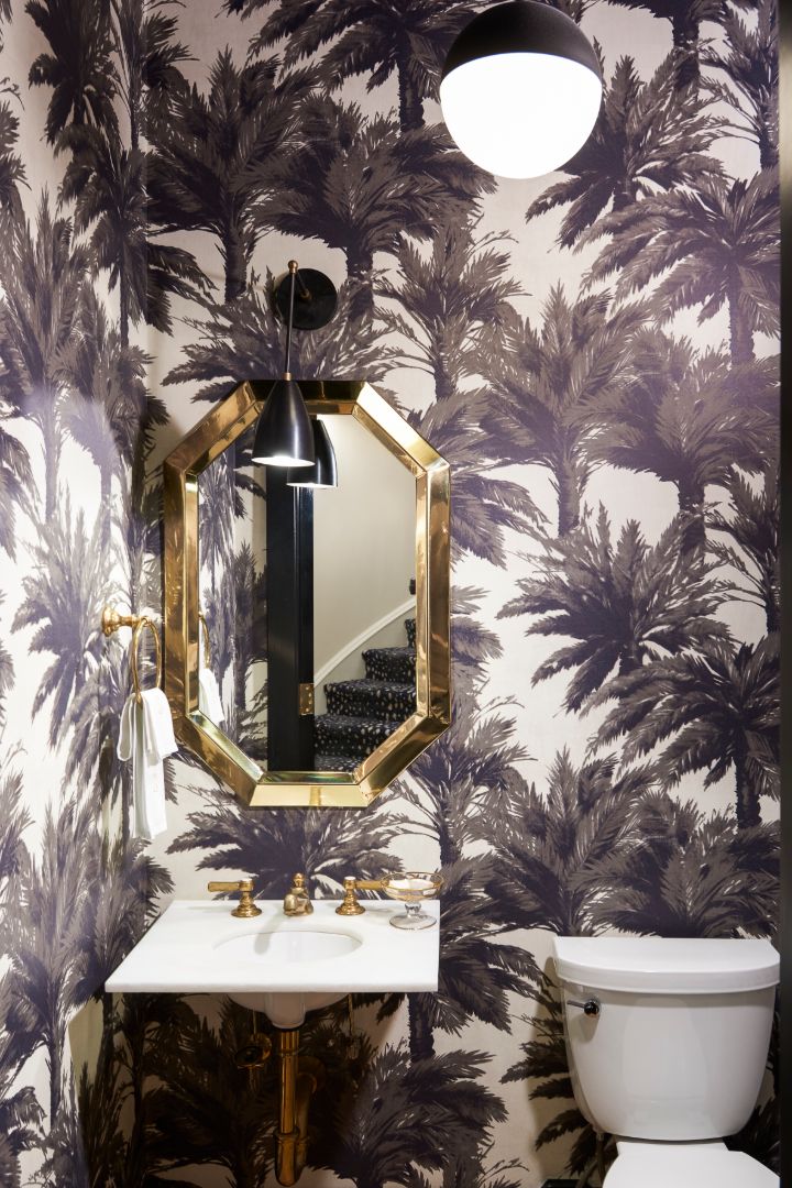 Nate Berkus Chicago Penthouse Powder Room