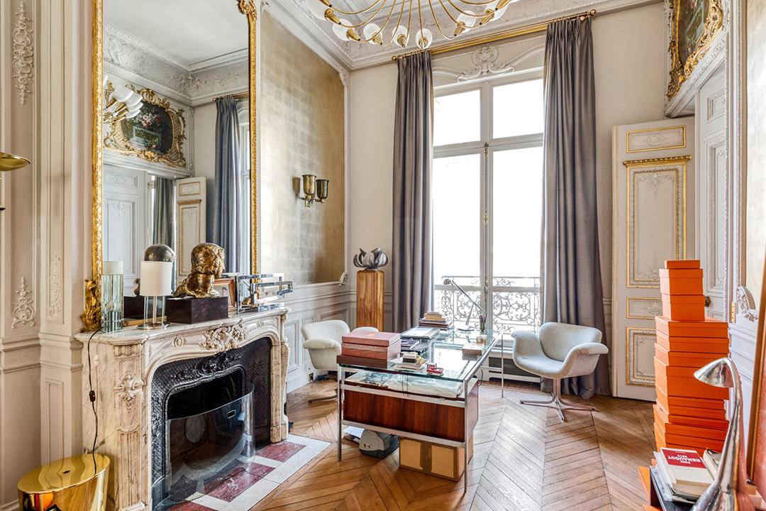 This Romantic Paris Apartment Listed For 7 6m Is Swoon Worthy Office