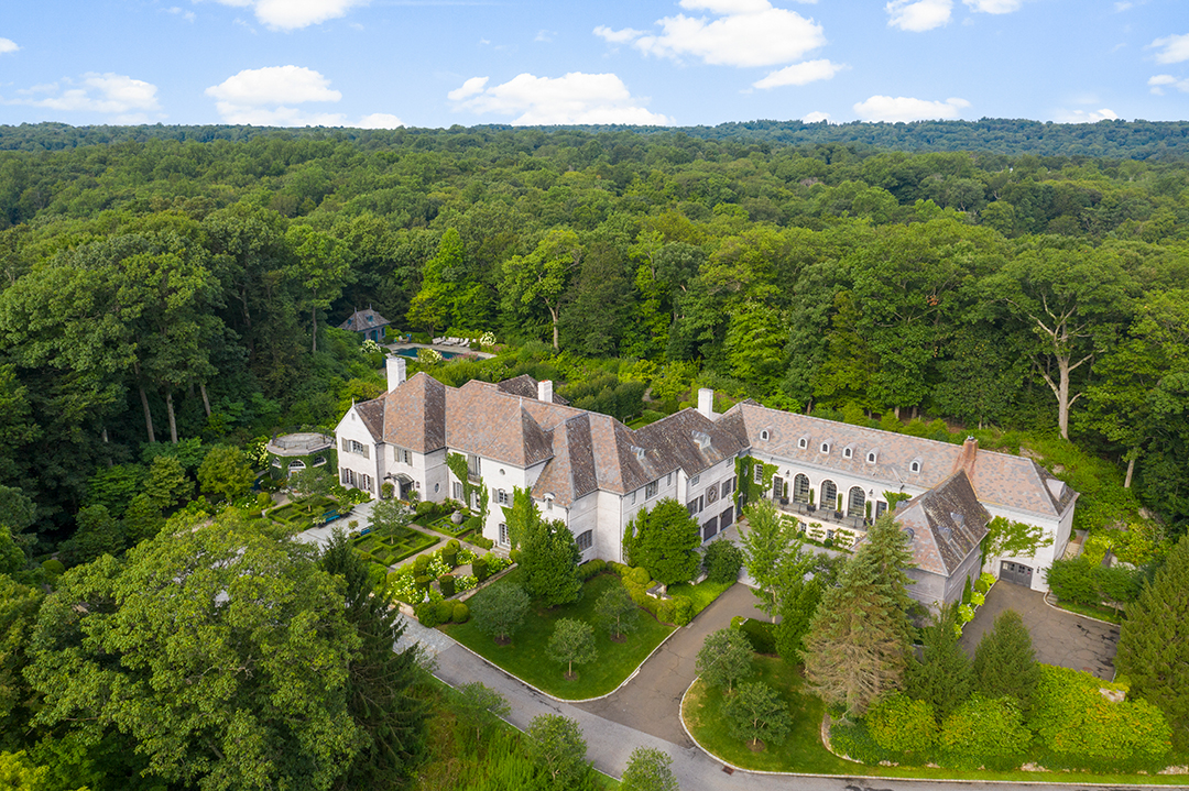 Tour A 30m Greenwich Estate Transformed By Steven Gambrel Aerial