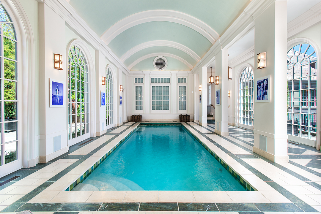 Tour A 30m Greenwich Estate Transformed By Steven Gambrel Pool Inside