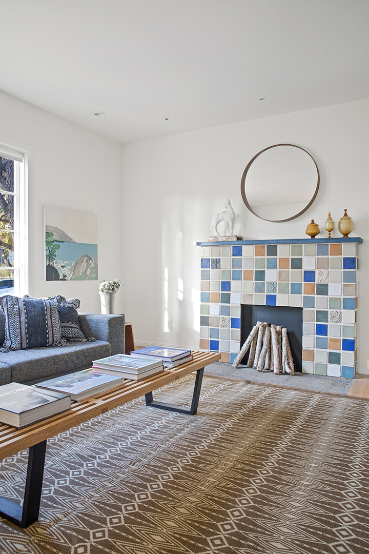 Ty Pennington Lists A Venice Beach Craftsman In No Need Of A Makeover Fireplace
