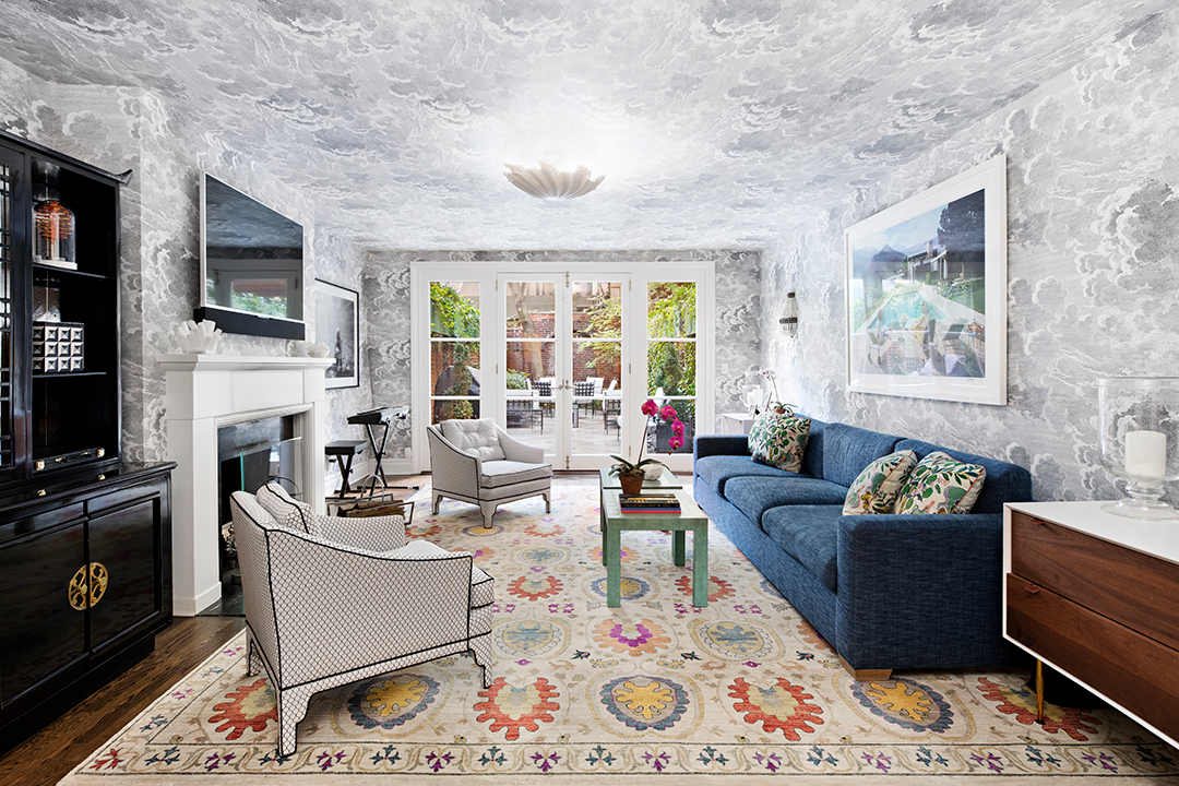 Upper East Side Townhouse Gray Room