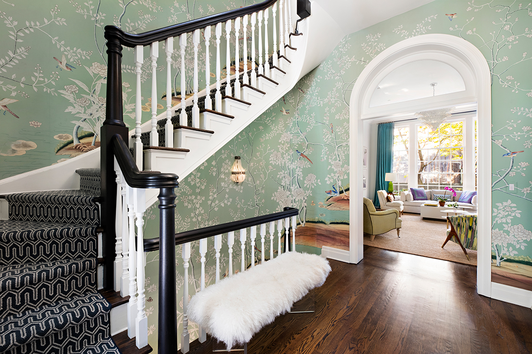 Upper East Side Townhouse Staircase