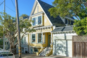 Vibrant Victorian Home Near Haight Ashbury Wants 2m Exterior Yellow