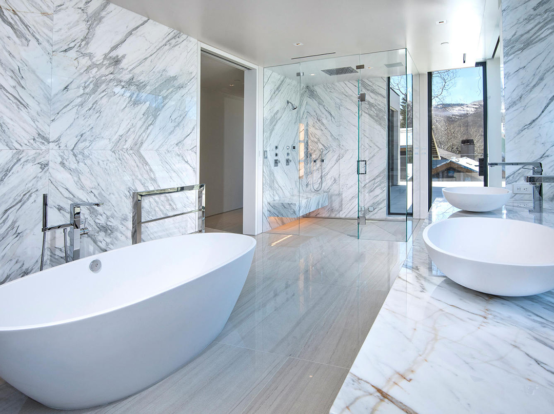 Wander Through A 45m Vail Modern With Tons Of Va Va Voom Bathroom