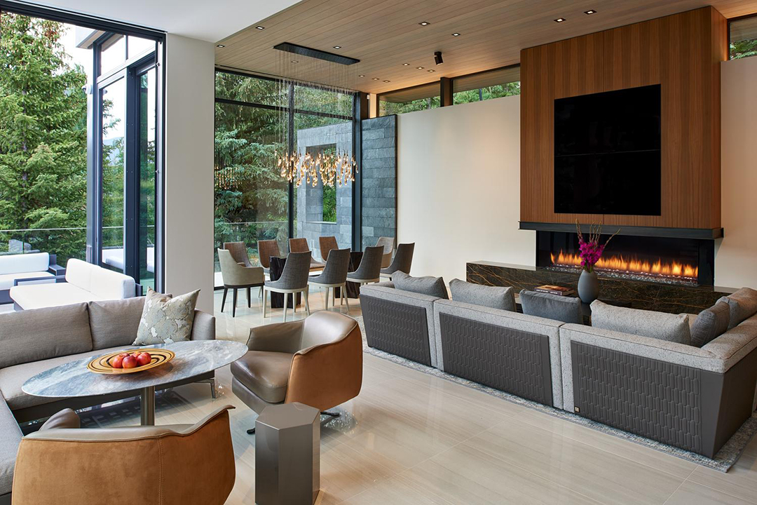 Wander Through A 45m Vail Modern With Tons Of Va Va Voom Living Room D