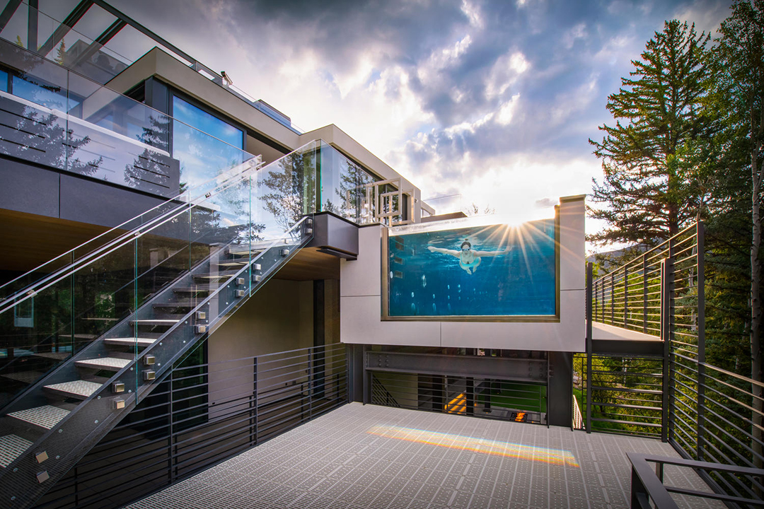 Wander Through A 45m Vail Modern With Tons Of Va Va Voom Pool