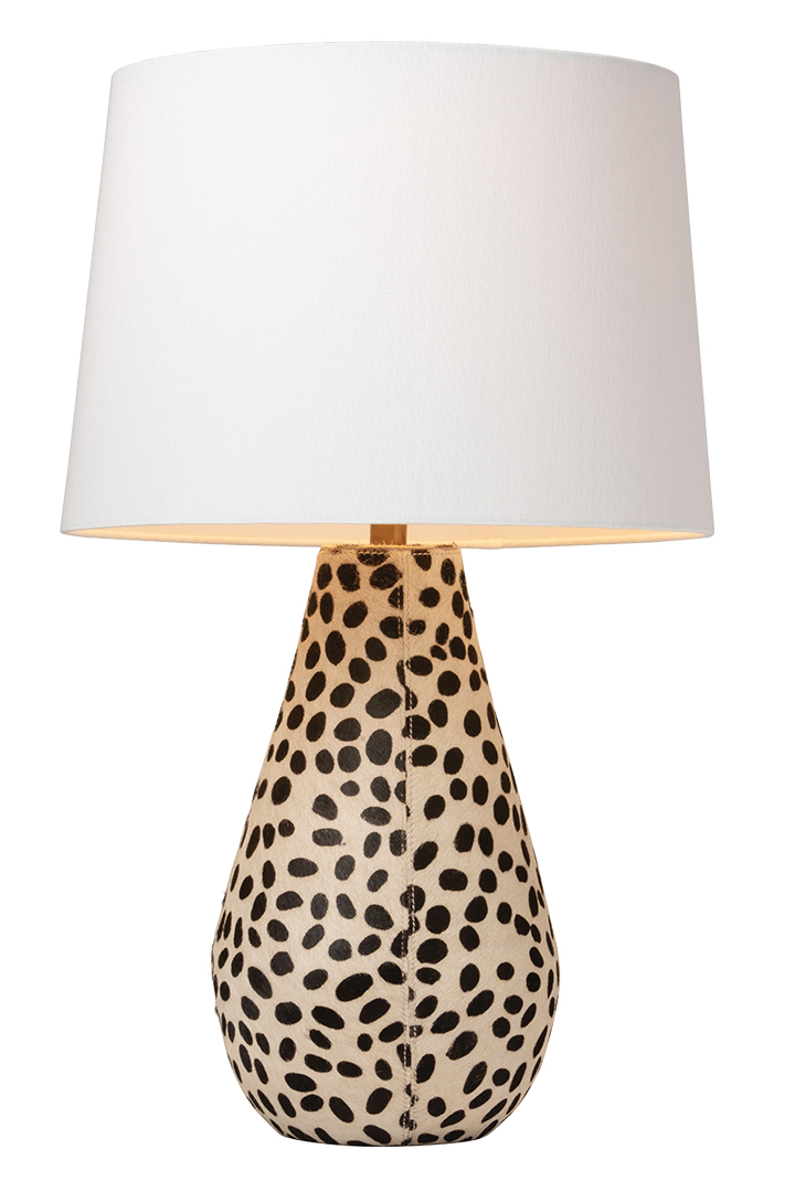 Animal Print Lamp
