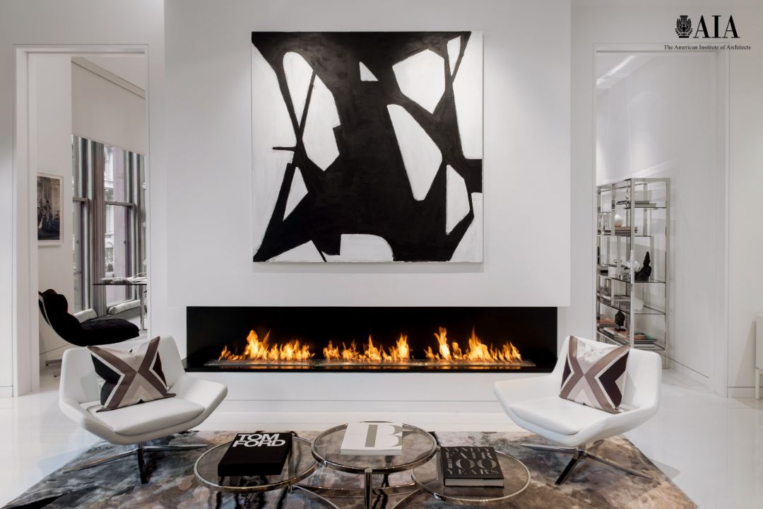 Award Winning Noho Loft Fireplace
