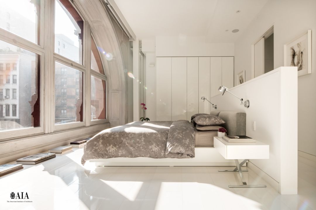 Award Winning Noho Loft Master Bedroom