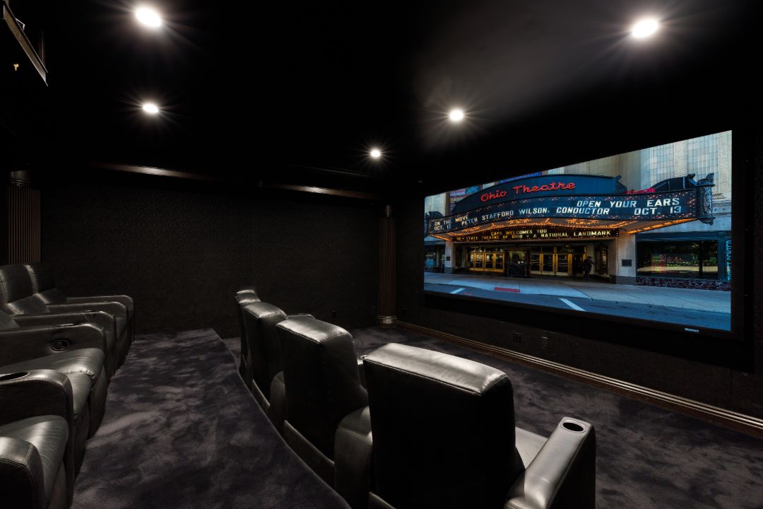 Big Sean Beverly Hills Home Theater