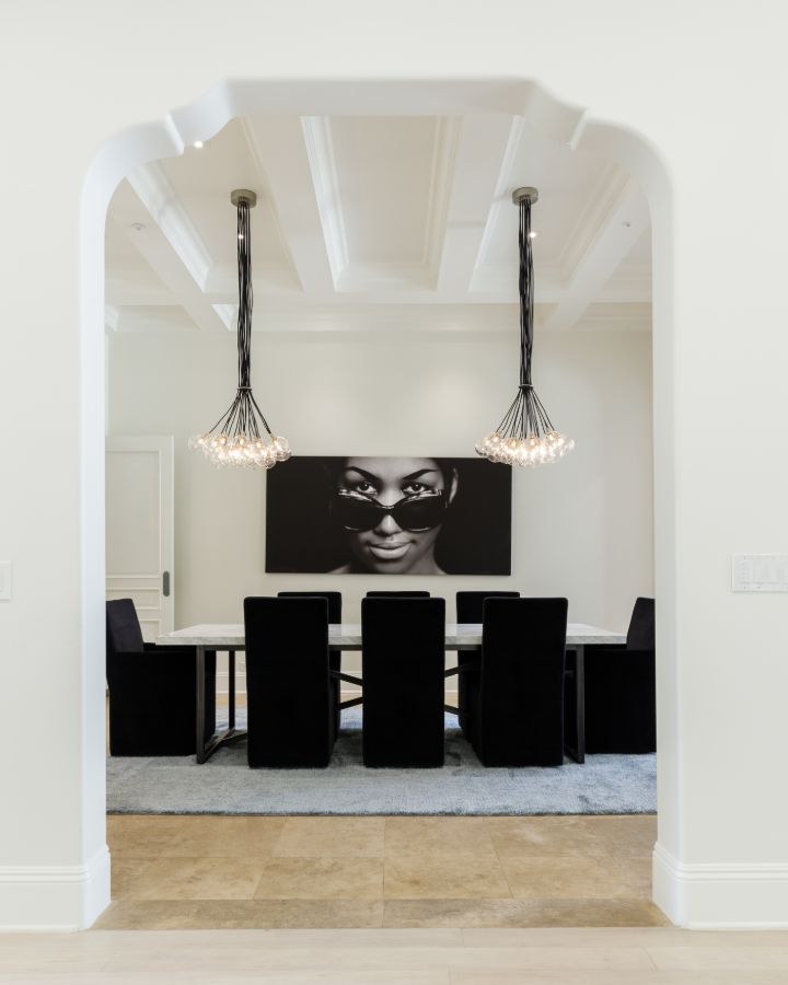 Big Sean Beverly Hills Archways Dining Room