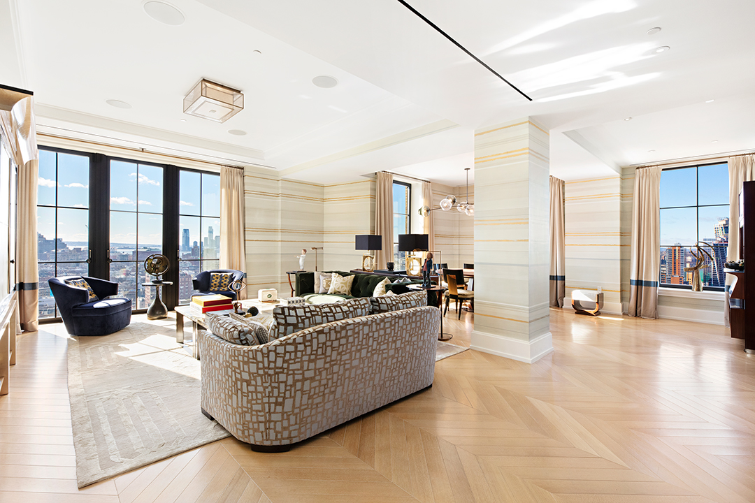 Chic In Chelsea A Glamorous Apartment In Walker Tower Asks 18 5m Living Room