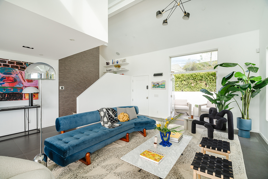 Diplos Cool Hollywood Hills Home Just Hit The Market Living Room B