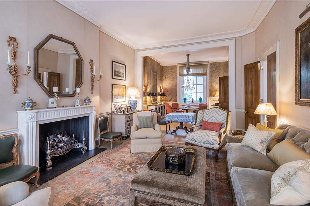 Duchess Of Marlborough Lists Exquisite Belgravia Eaton Place Townhouse Reception Room2