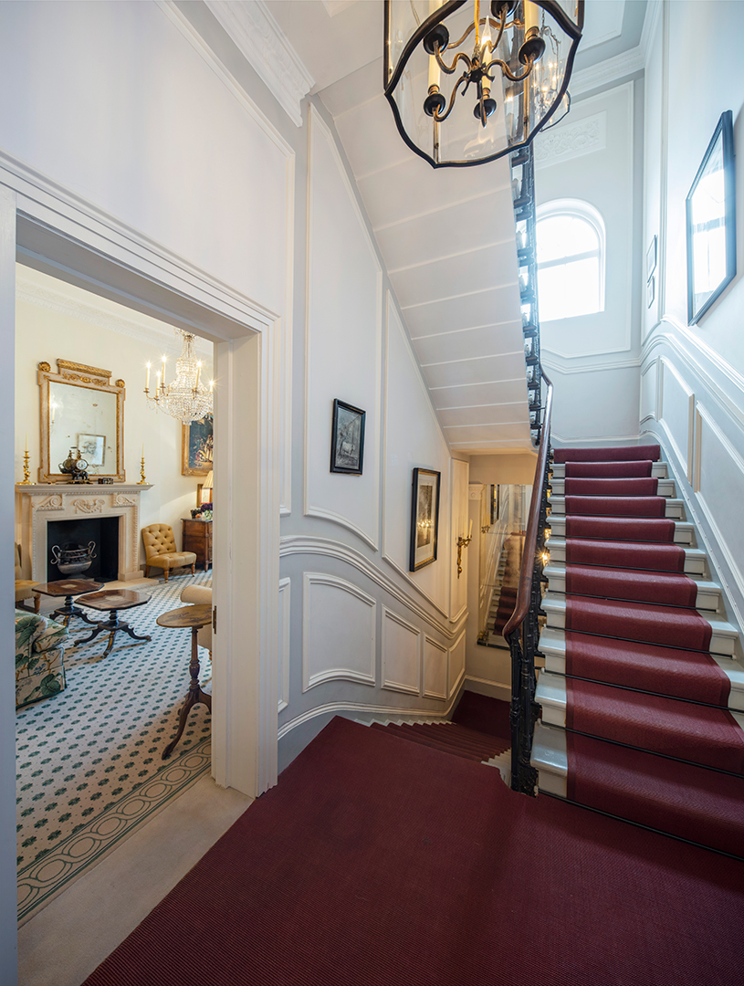 Duchess Of Marlborough Lists Exquisite Belgravia Eaton Place Townhouse Staircase