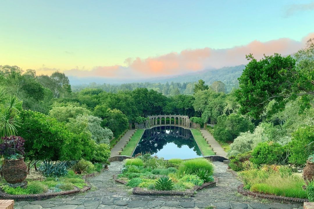 Green Gables California Estate Reflecting Pool Views