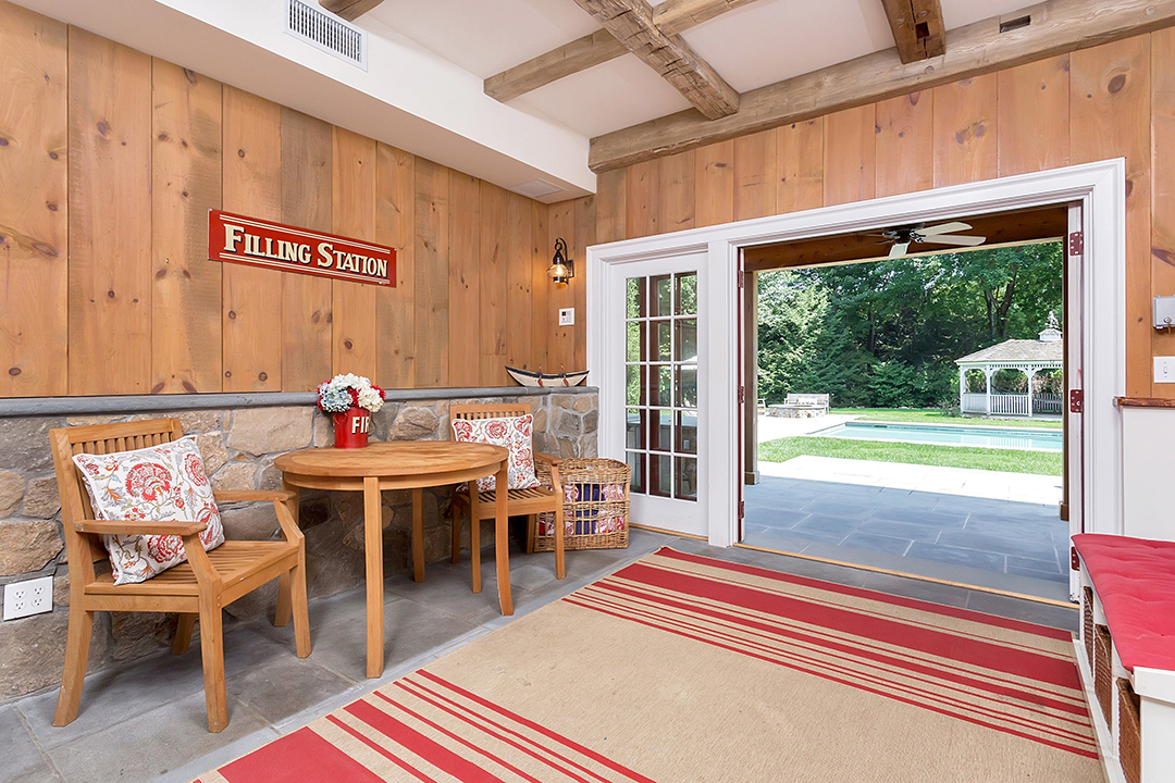 Historic Darien Colonial Barn Doors