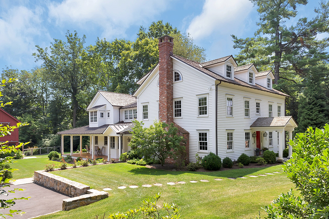 Historic Darien Colonial Exterior