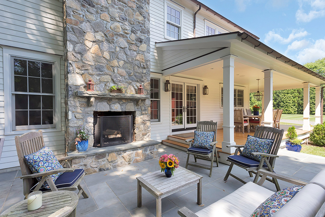 Historic Darien Colonial Patio