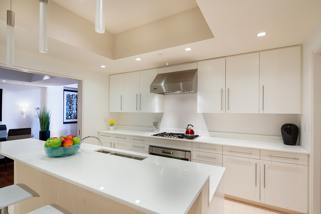 Keith Haring Mural Tribeca Loft Kitchen