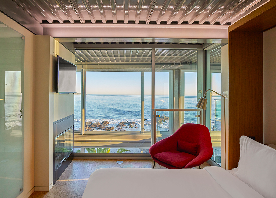 Pierre Koenig Malibu Beach House Master Bedroom