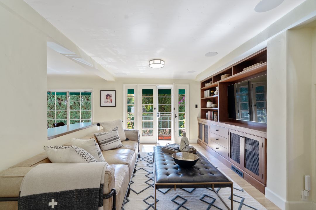 Riverdale Creator Courtney Villa Complex Los Angeles TV Room