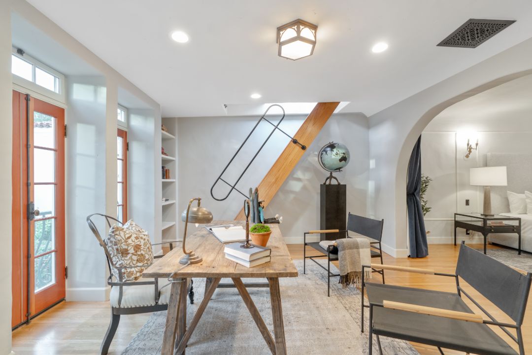 Riverdale Creator Courtney Villa Complex Los Angeles Home Office