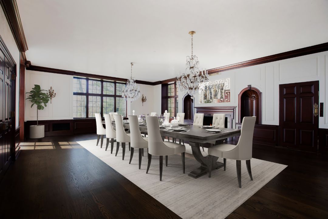 Robin Gibb Bee Gees Former Lloyd Harbor Long Island Home Dining Room I