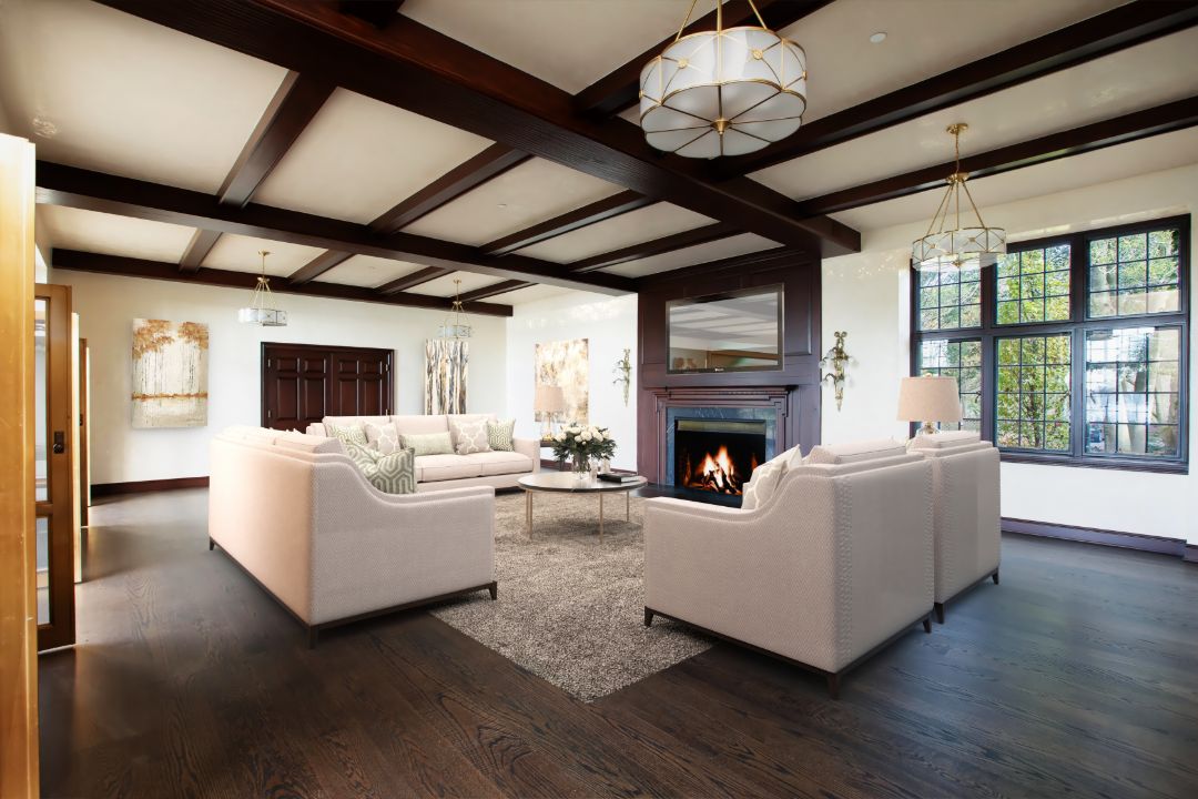 Robin Gibb Bee Gees Former Lloyd Harbor Long Island Home Living Room
