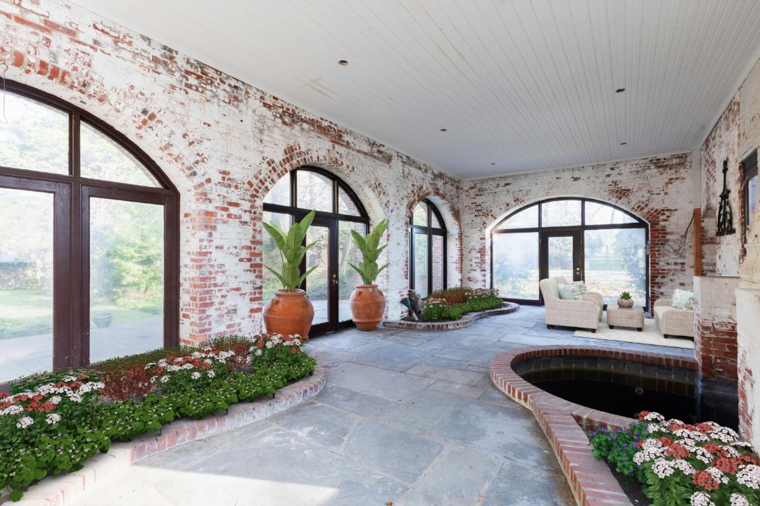 Robin Gibb Bee Gees Former Lloyd Harbor Long Island Home Interior Garden