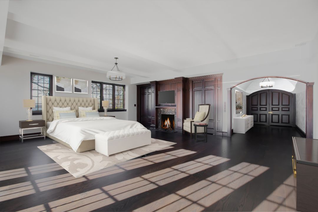 Robin Gibb Bee Gees Former Lloyd Harbor Long Island Home Master Bedroom