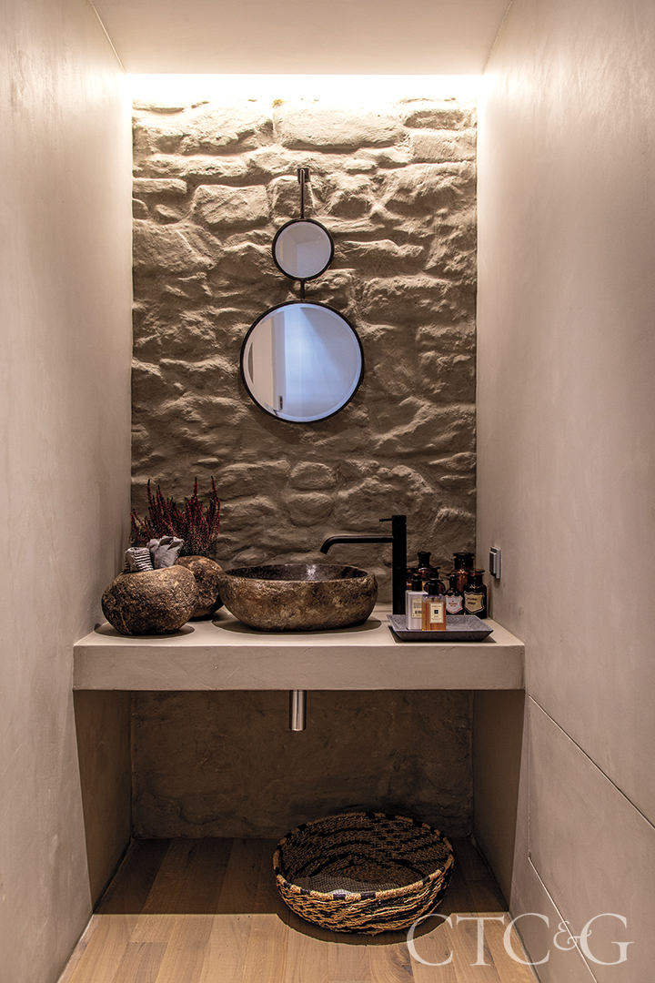 Stone Bathroom