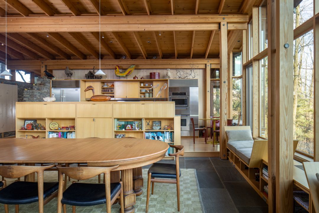 Susan Orlean Upstate Ny Contemporary Dining Space