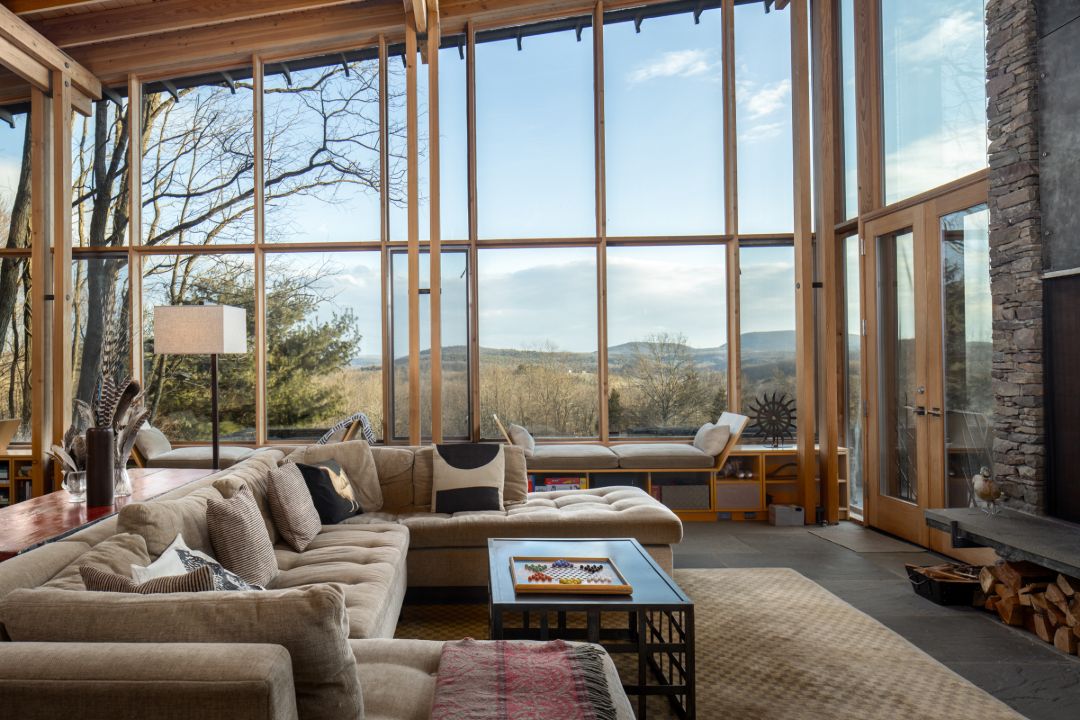 Susan Orlean Upstate Ny Contemporary Living Room