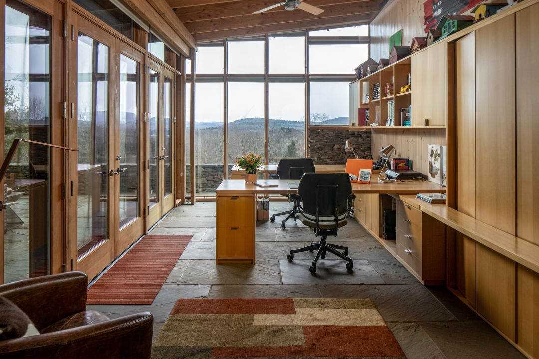 Susan Orlean Upstate Ny Contemporary Home Office