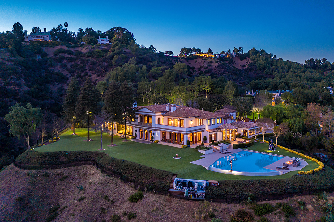 Sylvester Stallone Lists Beverly Hills Home With A Rocky Statue For 110m Aerial