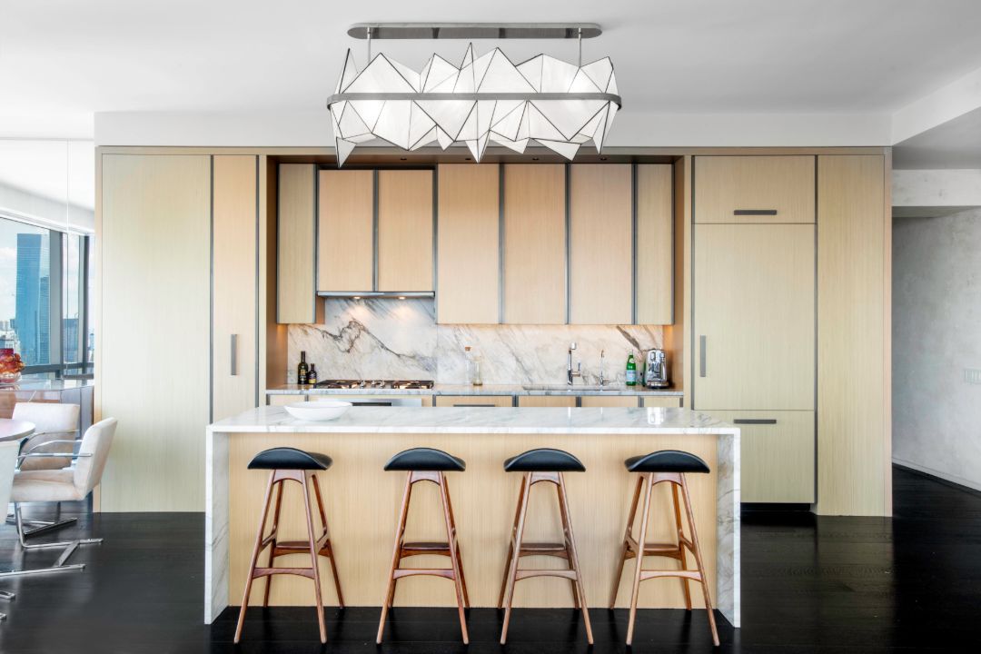 Tom Brady Gisele Bundchen Former Flatiron Nyc Condo Kitchen Island