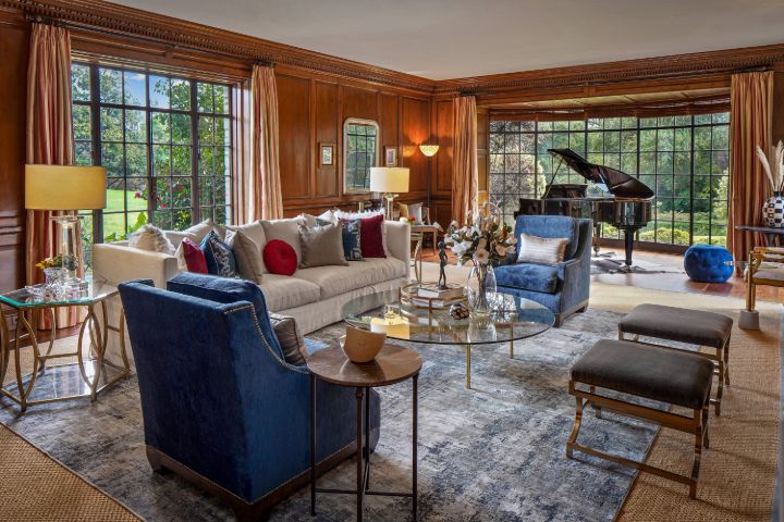Usc Presidential Estate San Marino Living Room
