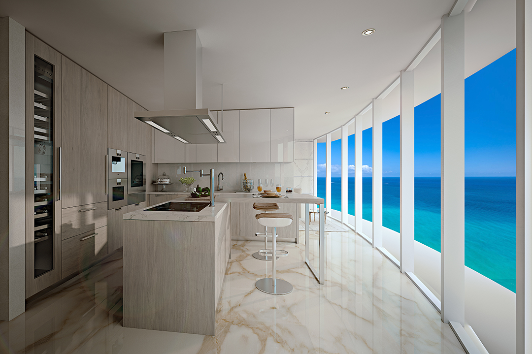 All About Branded Residences With Marriotts Dana Jacobsohn Sunny Isles Kitchen