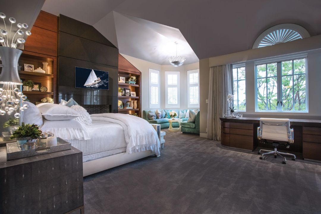 Real Housewives Oc Braunwyn Windham Burke Newport Beach House Master Bedroom